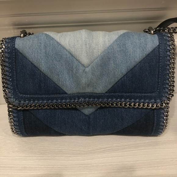 stella mccartney denim falabella bag